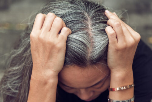 7 Reasons For Gray Hair Before Age 500x334 
