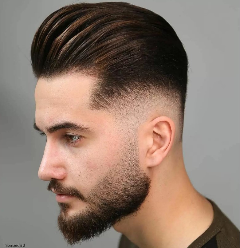 Texture Pompadour Fade