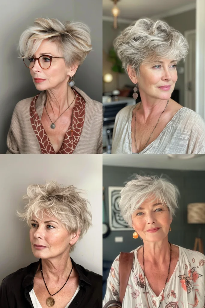 short pixie haircuts for fine hair