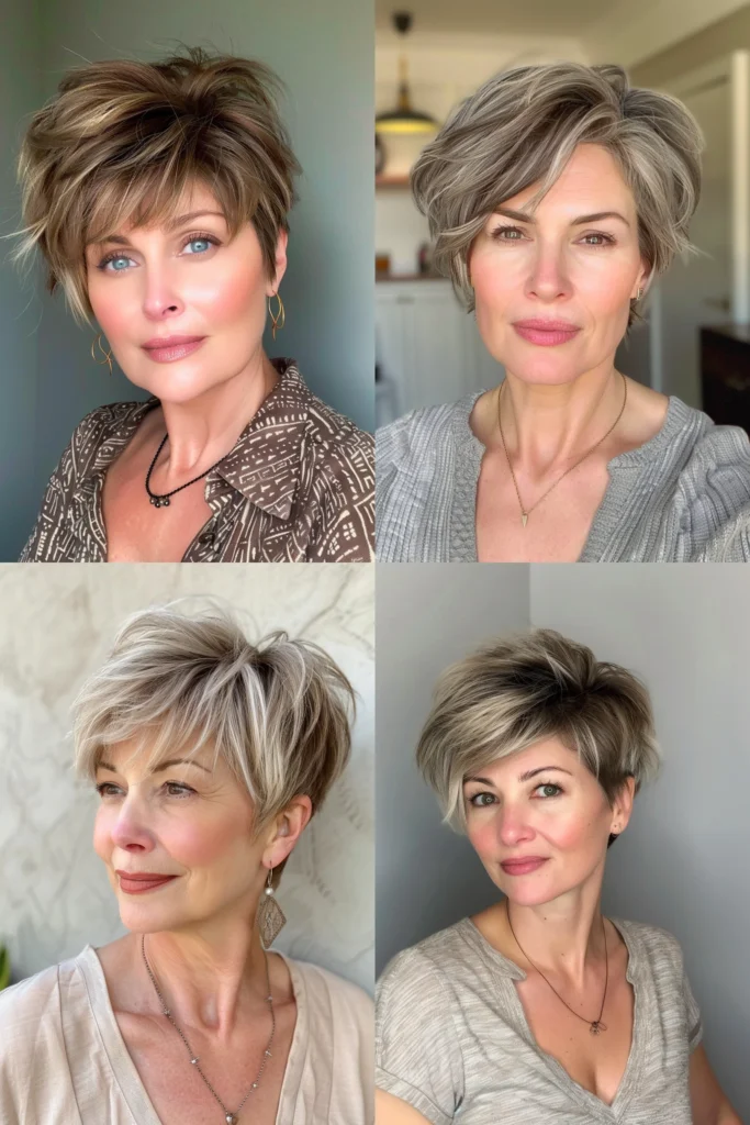 short pixie haircuts for fine hair