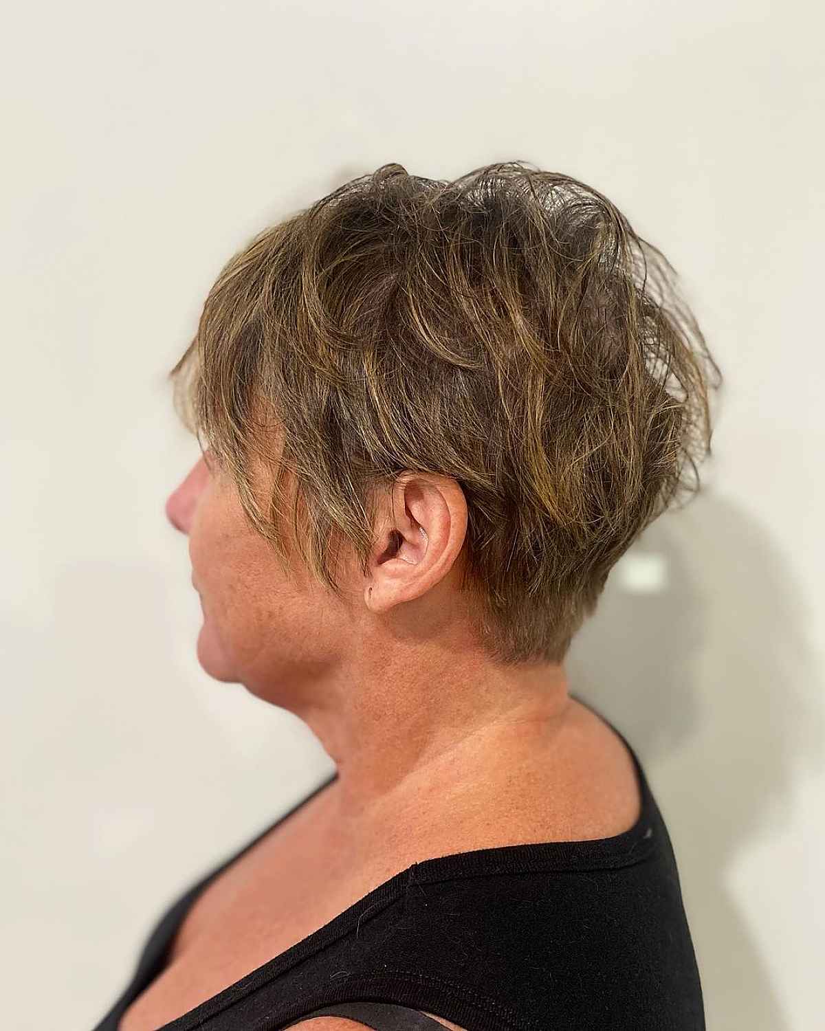 short haircuts for women over 60 with fine hair
