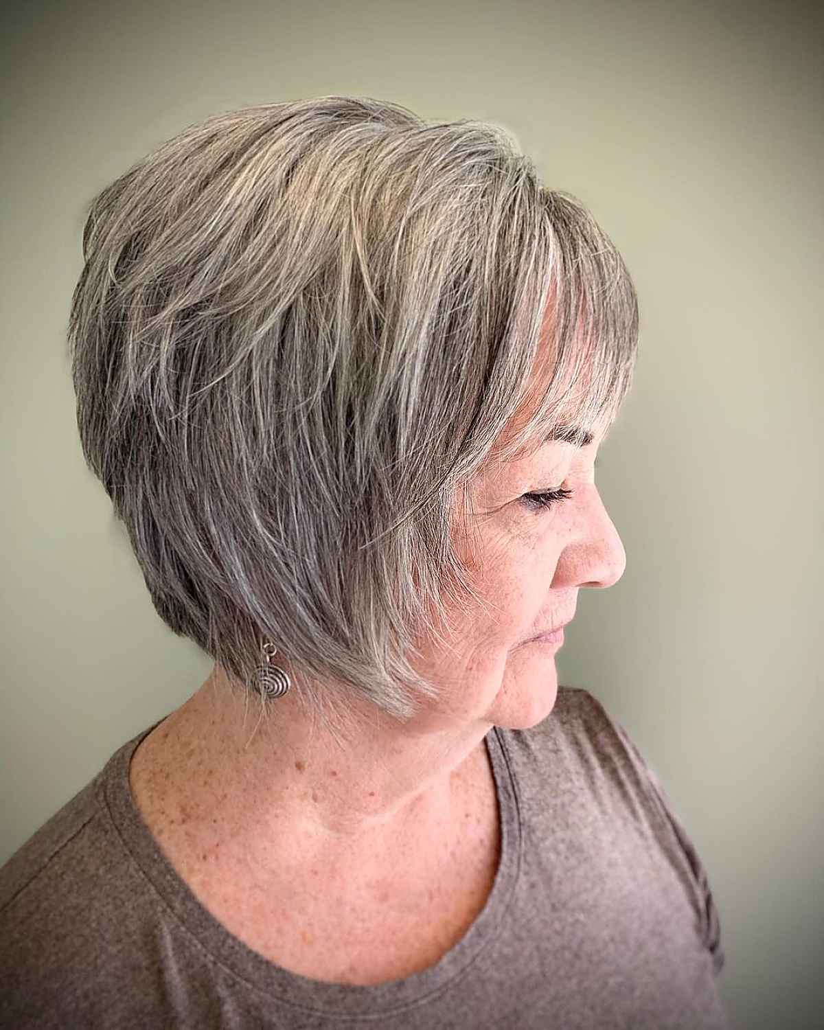 short haircuts for women over 60 with fine hair
