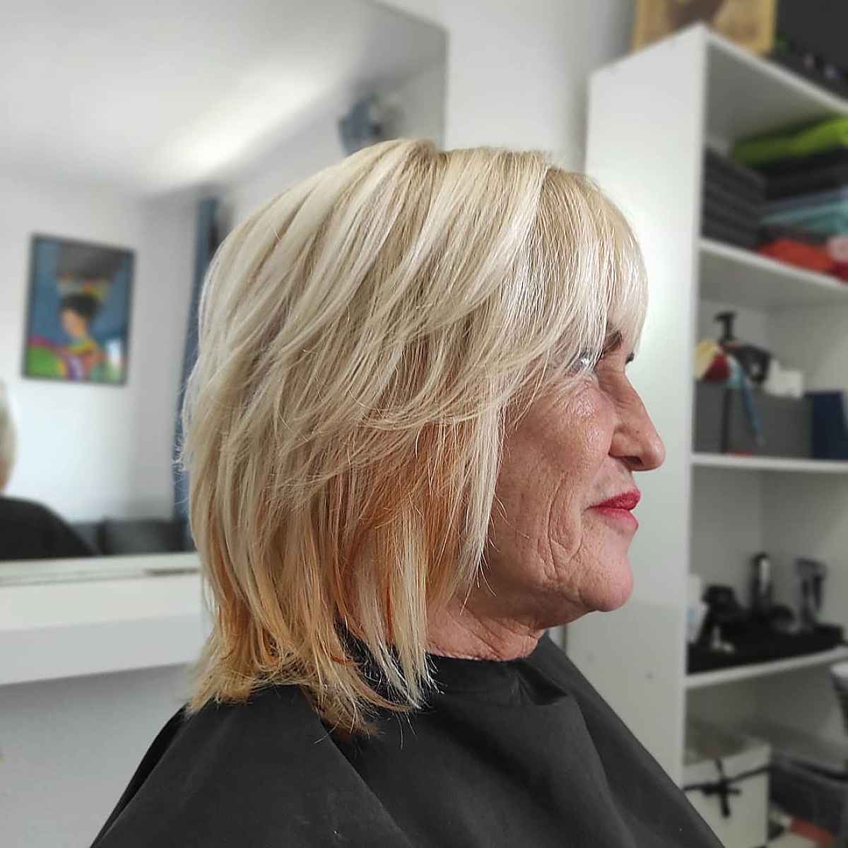 short haircuts for women over 60 with fine hair
